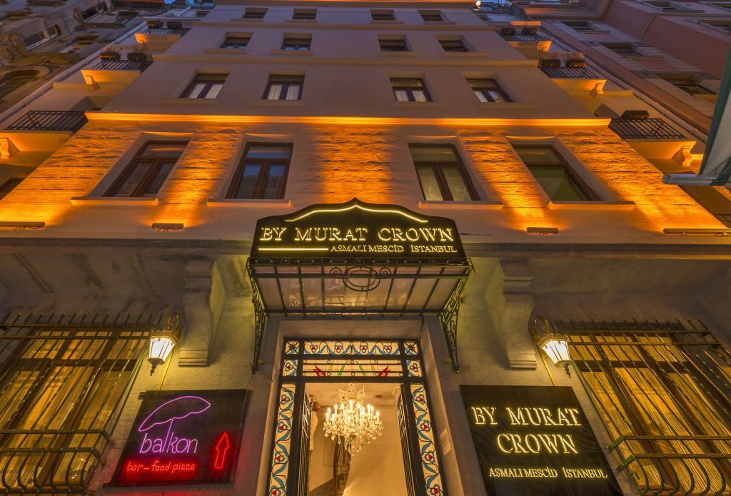 By Murat Crown Hotel Taksim Istanbul Eksteriør bilde